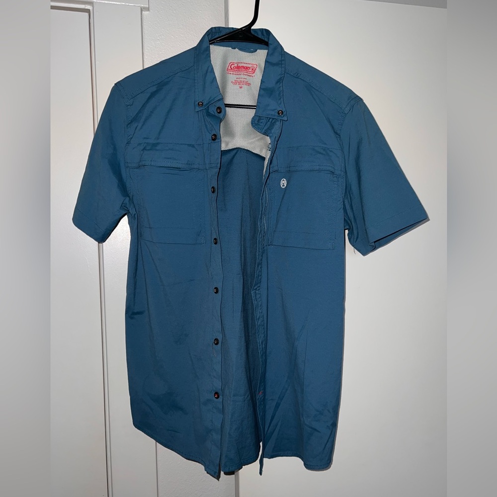Coleman Men's Teal Button Down Shirt